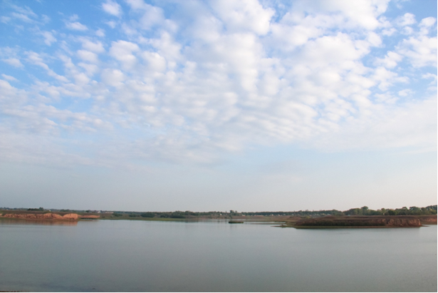 Ростовановское водохранилище.