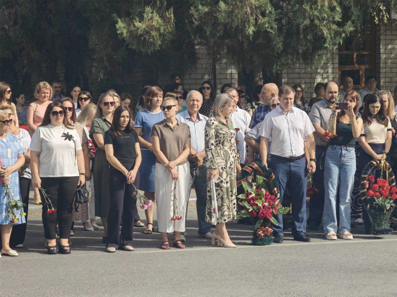 В станице Курской прошел митинг, посвящённый Дню солидарности в борьбе с терроризмом..