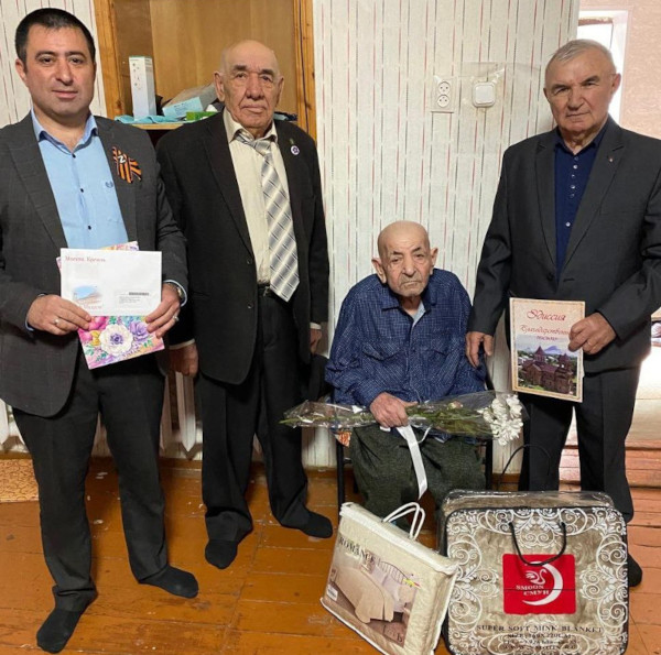 95-летний юбилей отмечает труженик тыла Великой Отечественной войны - Бабаев Левон Арсентьевич.