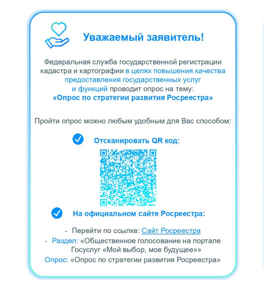 Опрос по стратегии развития Росреестра. Опрос по стратегии развития Росреестра.